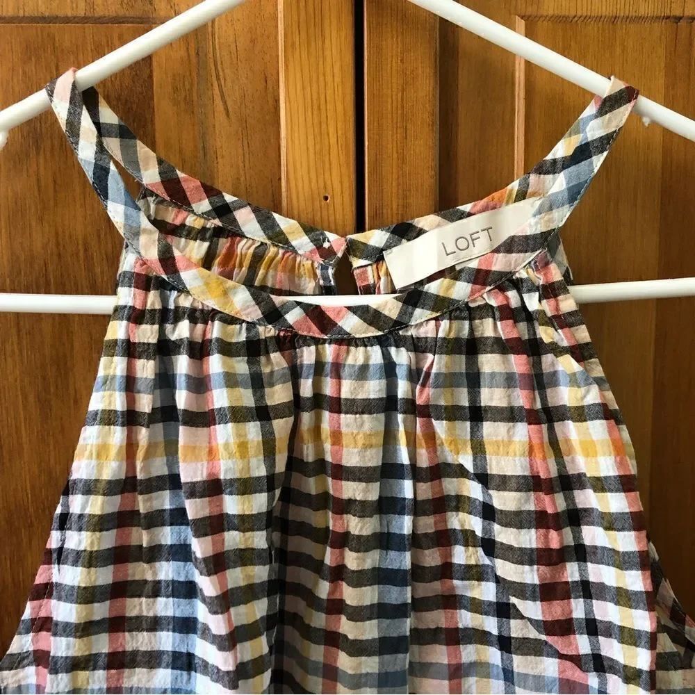 Loft Plaid Tank - Picture 4 of 8